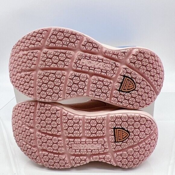 Hoka One One Bondi SR Running Shoes Peach Whip Pink Leather Womens US 10 - Picture 9 of 12